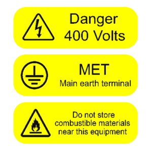 Electrical Labels Templates