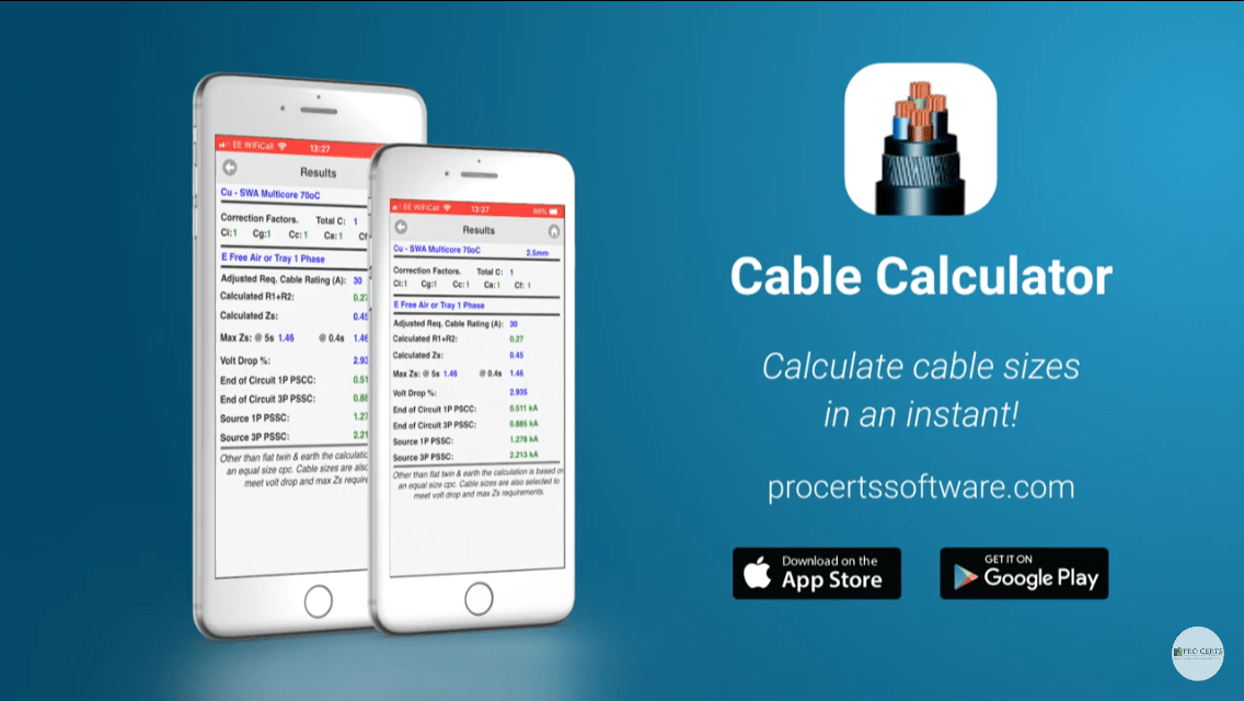 Cable Calculator App Updated