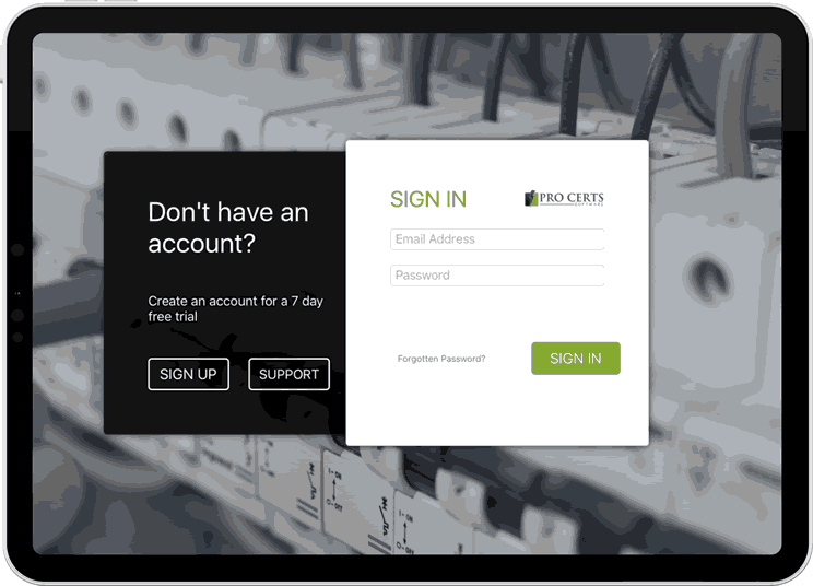 FreeTrial-1 Electrical Inspecting and Testing Software