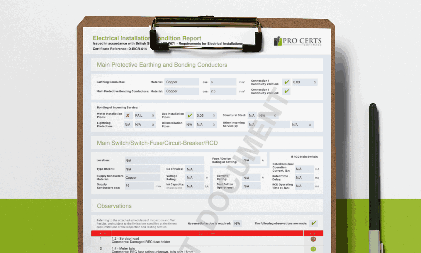 Online Electrical Certificates