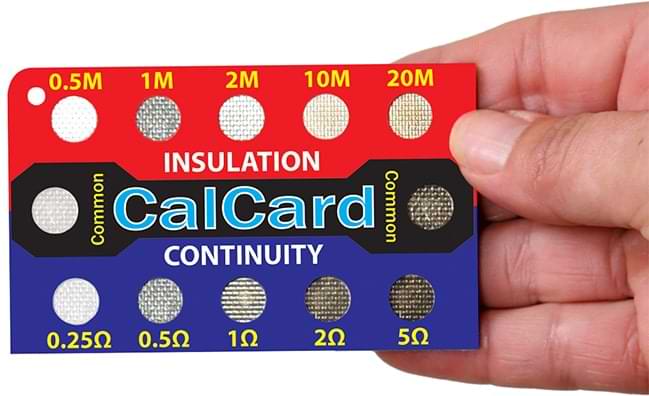 CalCard Calibration Card