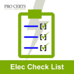 Electrical Visual Inspection Certs