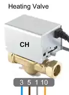 S Plan Heating Valve Connections