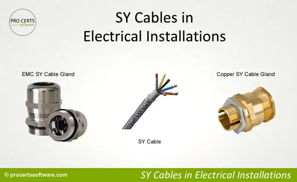 SY Cables in Electrical Installations
