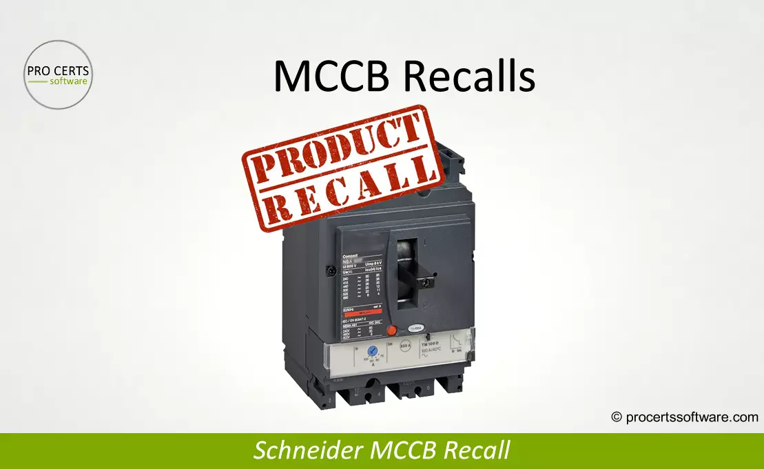Schneider MCCB Recall