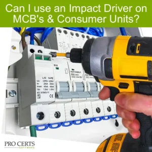 Impact Driver Consumer Units