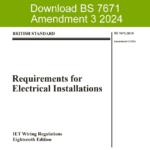 BS 7671 Amendment 3