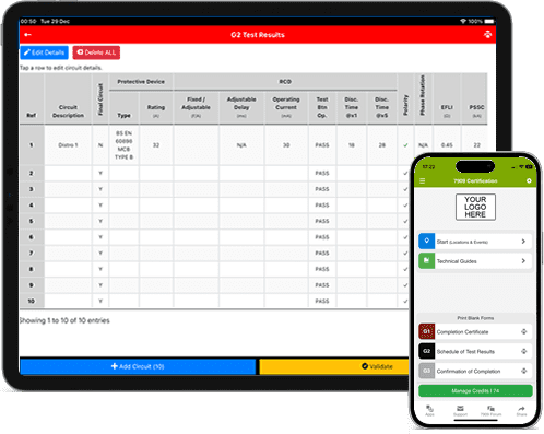 bs 7909 software app