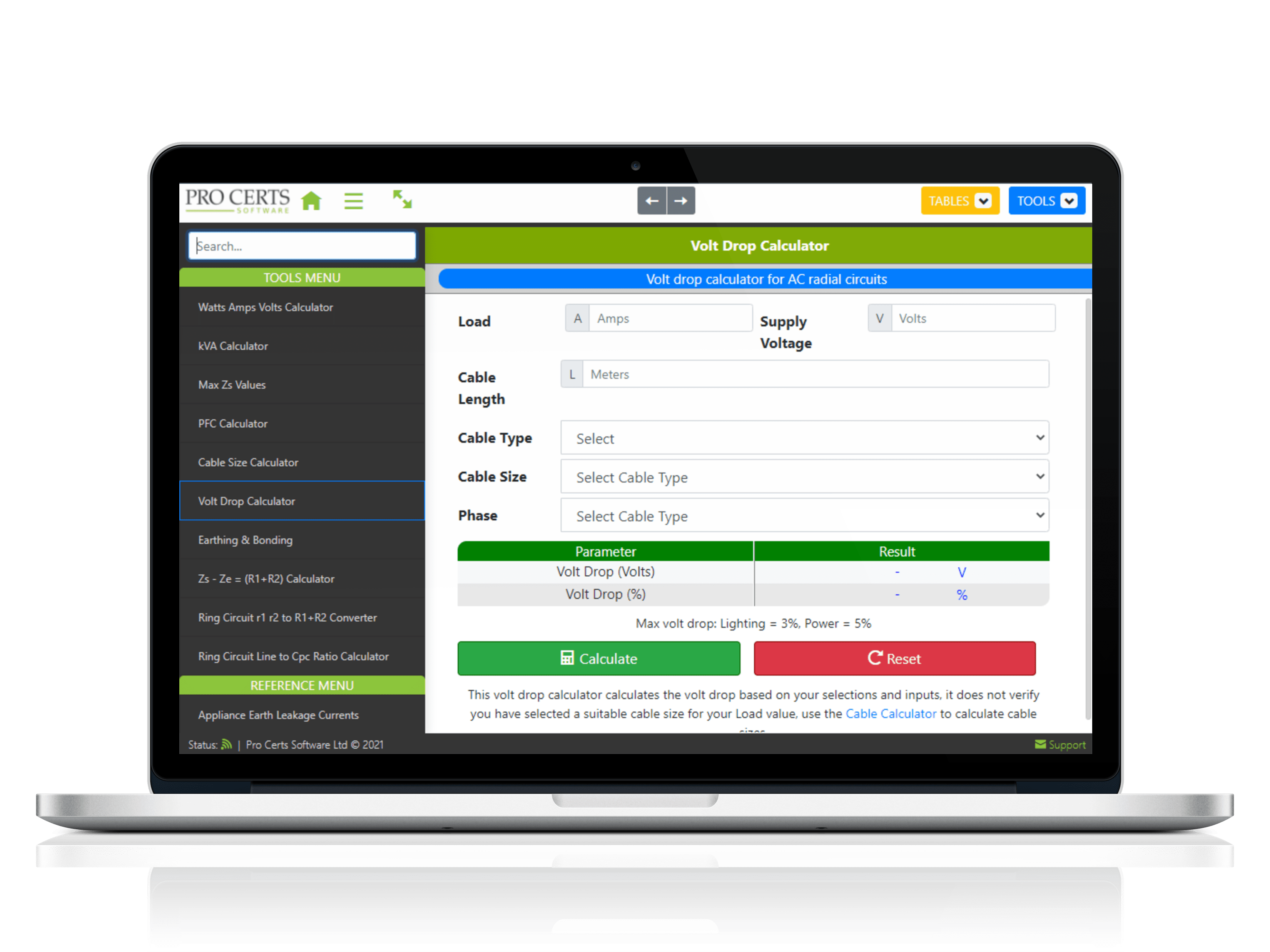 Cloud Based Electrical Software