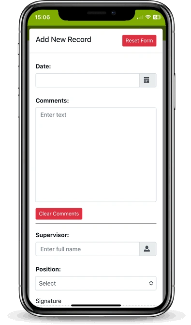 electrical forms app