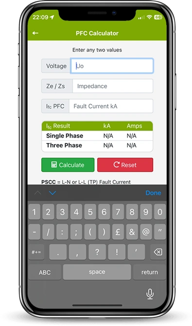 Three phase PFC calculator