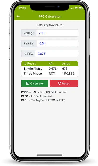 single phase pfc calculator