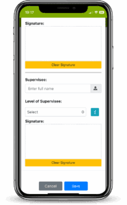 Supervision Records for Electricians