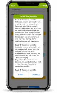 Electrical Supervision Record Forms